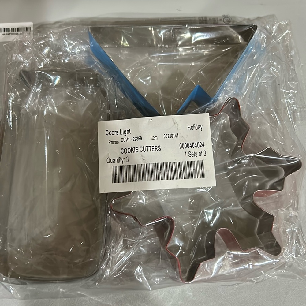 Coors Light Cookie Cutters